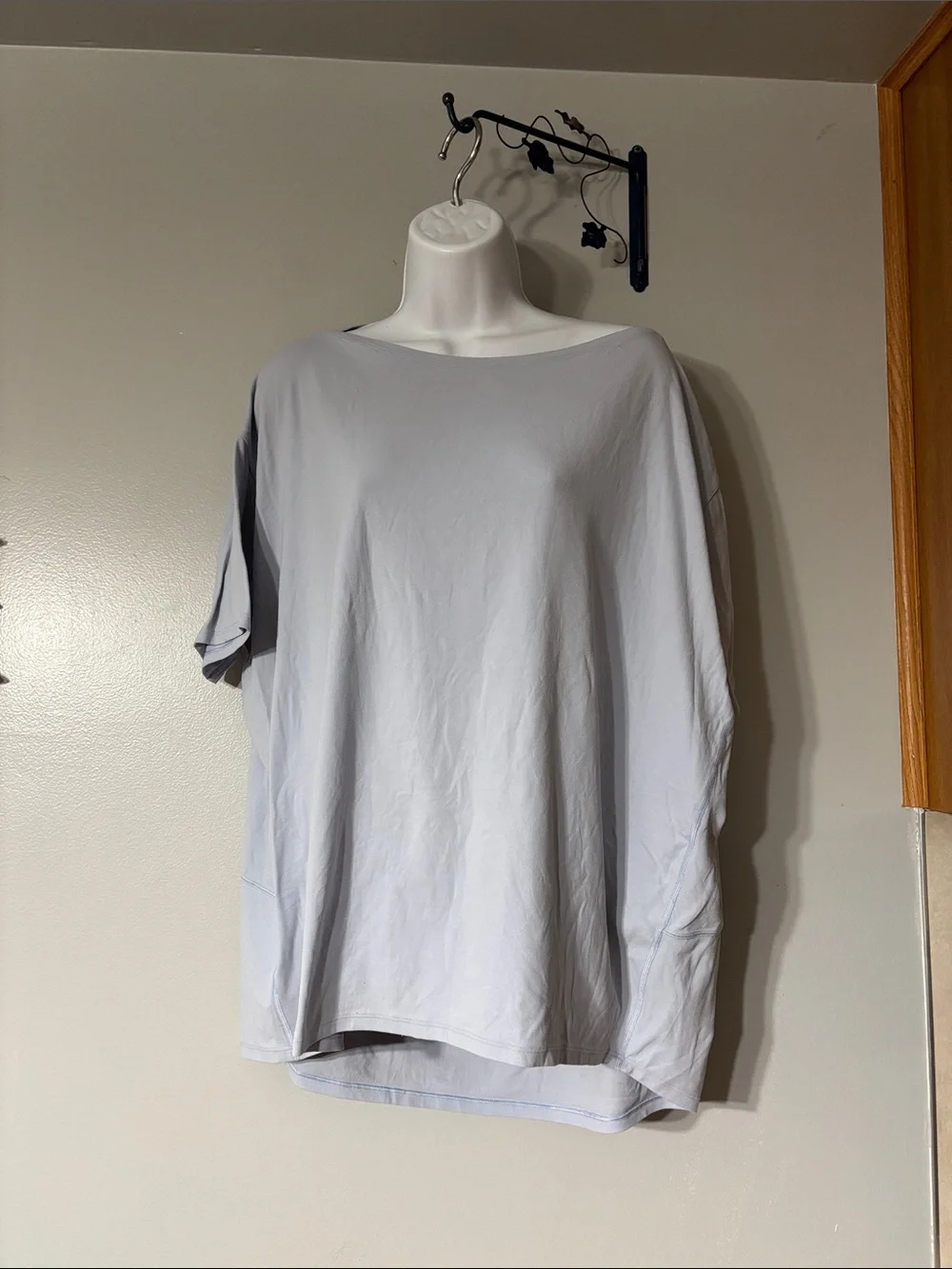 lululemon athletica Back in Action Short Sleeve Top - Light Blue